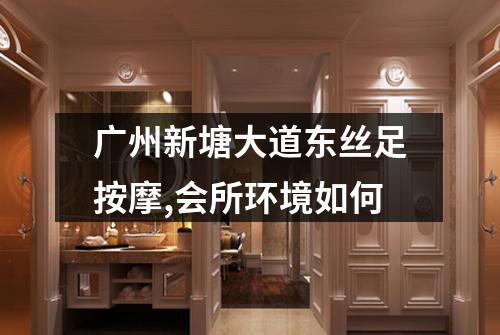 广州新塘大道东丝足按摩,会所环境如何